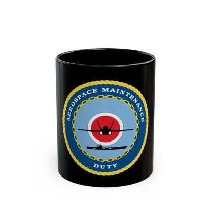 Aerospace Maintenance Duty (U.S. Navy) Black Coffee Mug 11oz - Go Mug Yourself