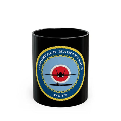 Aerospace Maintenance Duty (U.S. Navy) Black Coffee Mug 11oz - Go Mug Yourself