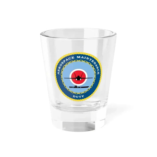 Aerospace Maintenance Duty (U.S. Navy) Shot Glass 1.5oz 1.5oz - Go Mug Yourself