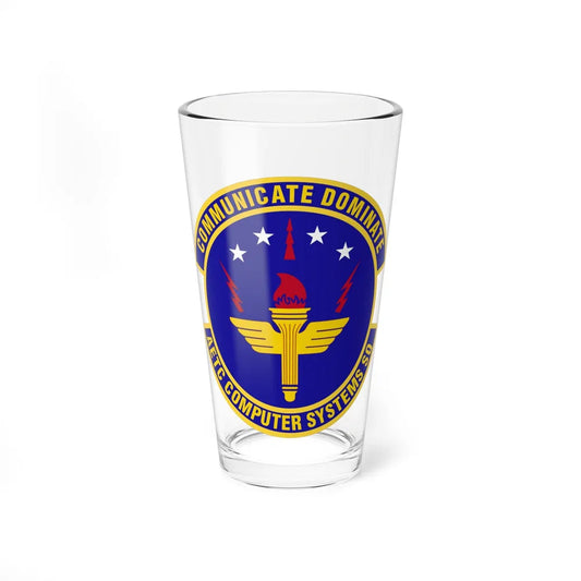 AETC Computer Systems Squadron (U.S. Air Force) Pint Glass 16oz-16oz-Go Mug Yourself