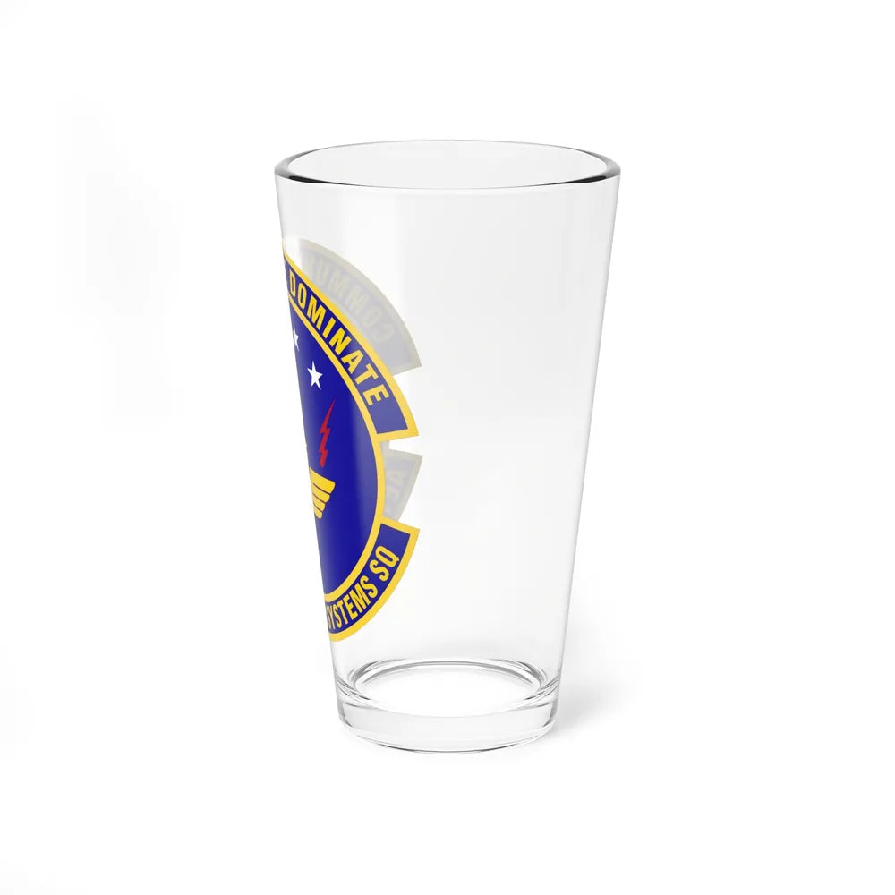 AETC Computer Systems Squadron (U.S. Air Force) Pint Glass 16oz-Go Mug Yourself