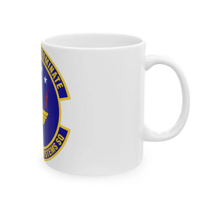 AETC Computer Systems Squadron (U.S. Air Force) White Coffee Mug-Go Mug Yourself