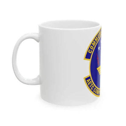 AETC Computer Systems Squadron (U.S. Air Force) White Coffee Mug - Go Mug Yourself