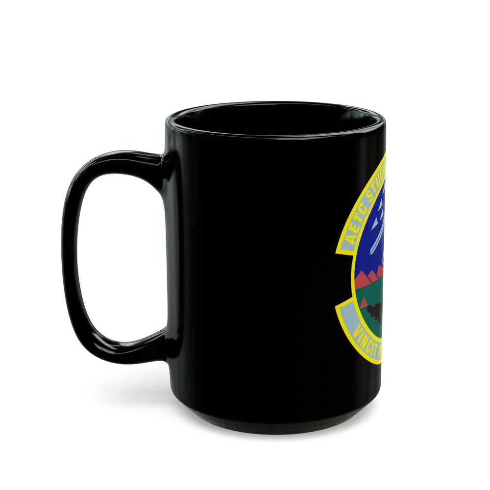 AETC Studies & Analysis Squadron (U.S. Air Force) Black Coffee Mug-Go Mug Yourself