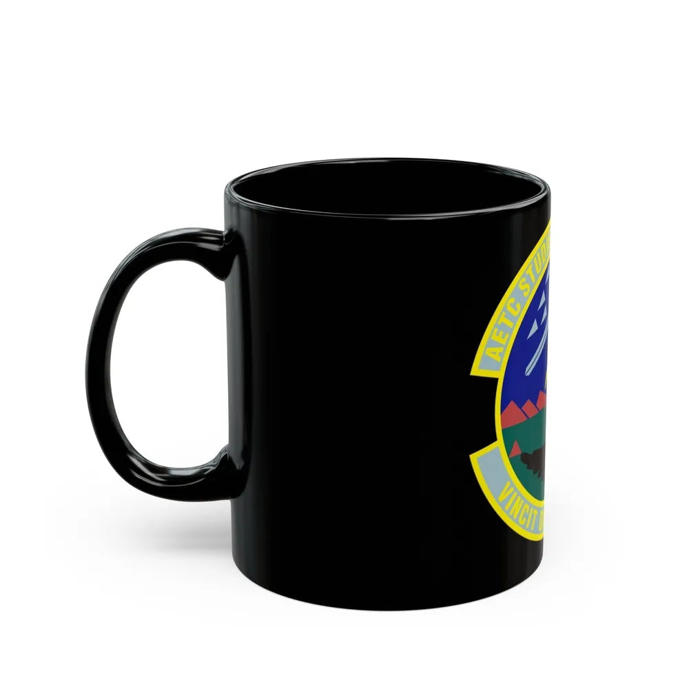 AETC Studies & Analysis Squadron (U.S. Air Force) Black Coffee Mug-Go Mug Yourself