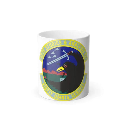 AETC Studies & Analysis Squadron (U.S. Air Force) Color Changing Coffee Mug 11oz - Go Mug Yourself