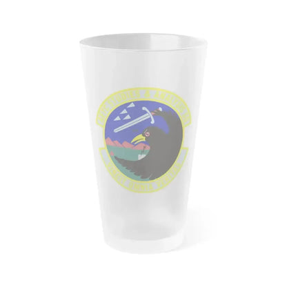 AETC Studies & Analysis Squadron (U.S. Air Force) Frosted Pint Glass 16oz 16oz Frosted - Go Mug Yourself