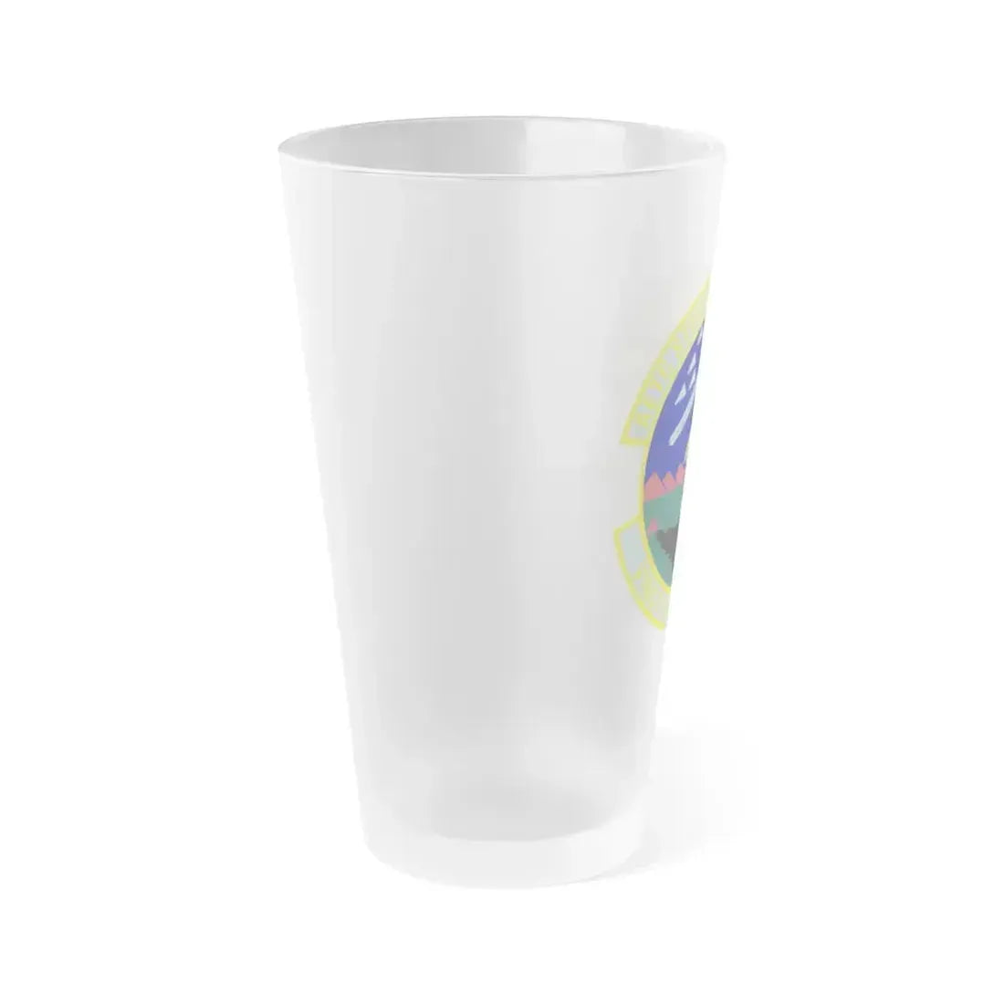 AETC Studies & Analysis Squadron (U.S. Air Force) Frosted Pint Glass 16oz - Go Mug Yourself