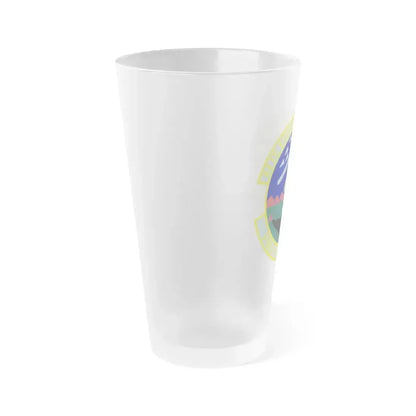AETC Studies & Analysis Squadron (U.S. Air Force) Frosted Pint Glass 16oz - Go Mug Yourself