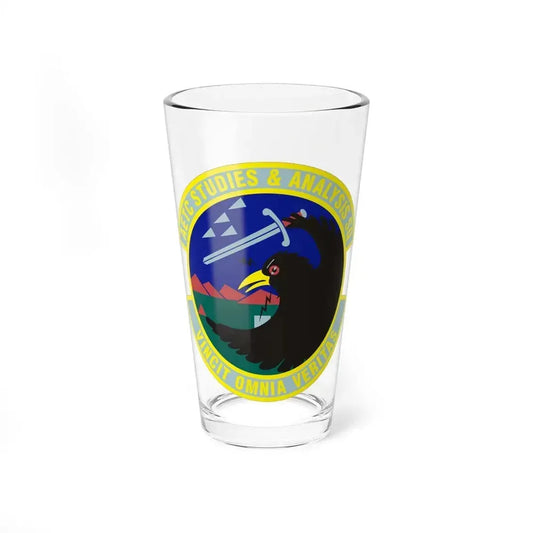 AETC Studies & Analysis Squadron (U.S. Air Force) Pint Glass 16oz 16oz - Go Mug Yourself