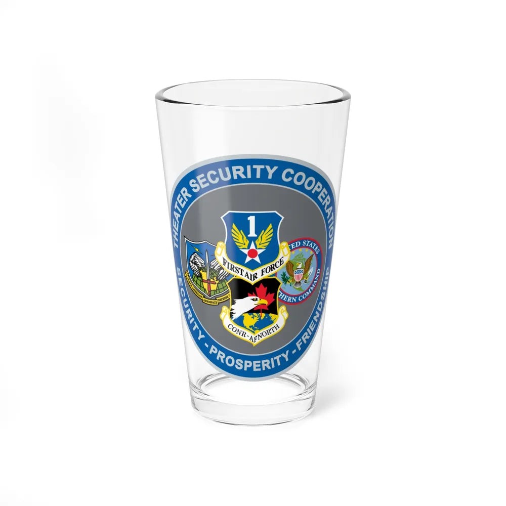 AF North TSC Theater Security Cooperation (U.S. Air Force) Pint Glass 16oz-16oz-Go Mug Yourself