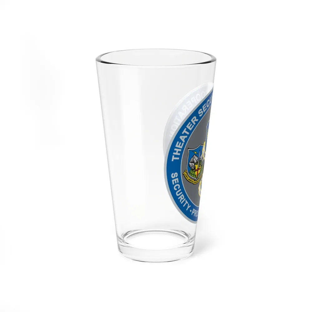 AF North TSC Theater Security Cooperation (U.S. Air Force) Pint Glass 16oz-Go Mug Yourself