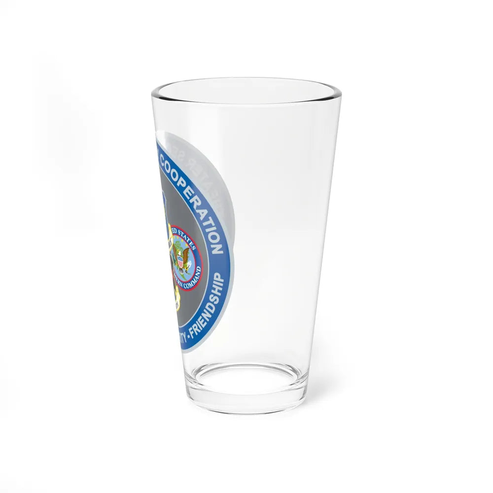 AF North TSC Theater Security Cooperation (U.S. Air Force) Pint Glass 16oz-Go Mug Yourself