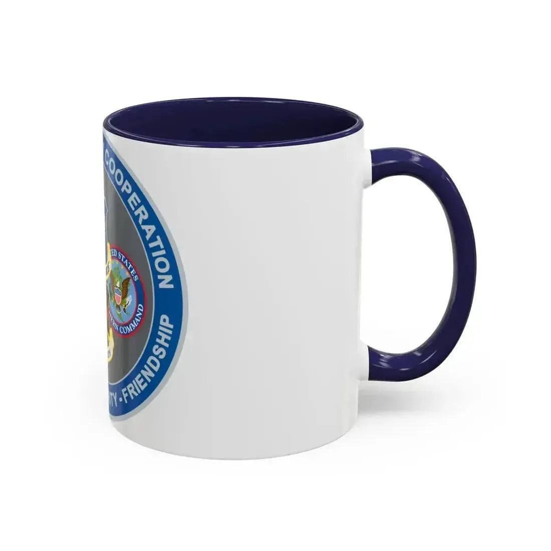 AF North TSC Theater Security Cooperation (U.S. Air Force) Accent Coffee Mug - Go Mug Yourself