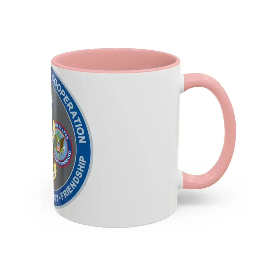AF North TSC Theater Security Cooperation (U.S. Air Force) Accent Coffee Mug - Go Mug Yourself