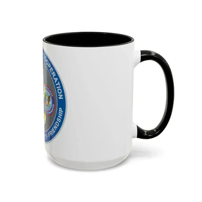 AF North TSC Theater Security Cooperation (U.S. Air Force) Accent Coffee Mug - Go Mug Yourself