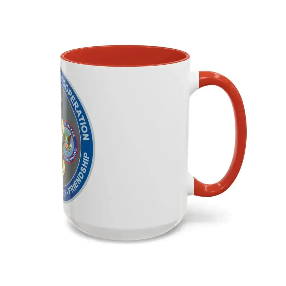 AF North TSC Theater Security Cooperation (U.S. Air Force) Accent Coffee Mug - Go Mug Yourself