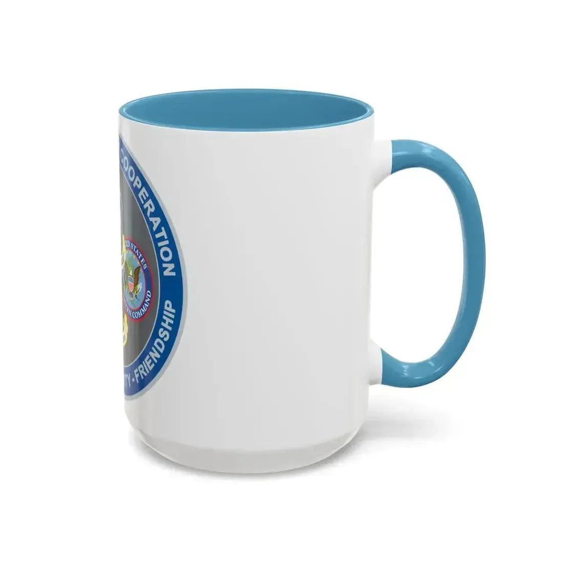AF North TSC Theater Security Cooperation (U.S. Air Force) Accent Coffee Mug - Go Mug Yourself