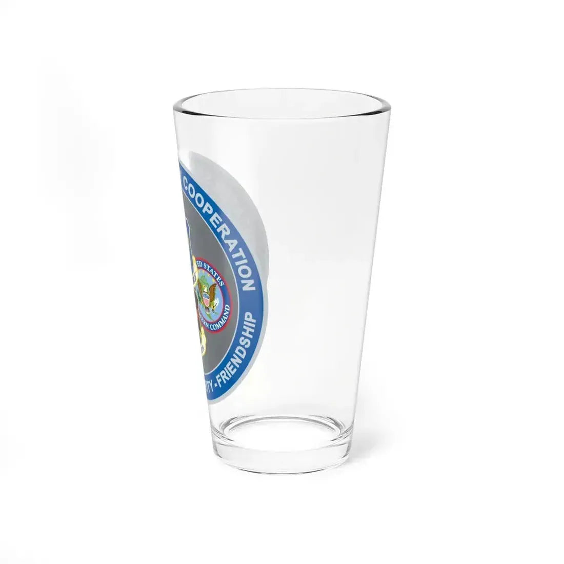 AF North TSC Theater Security Cooperation (U.S. Air Force) Pint Glass 16oz - Go Mug Yourself