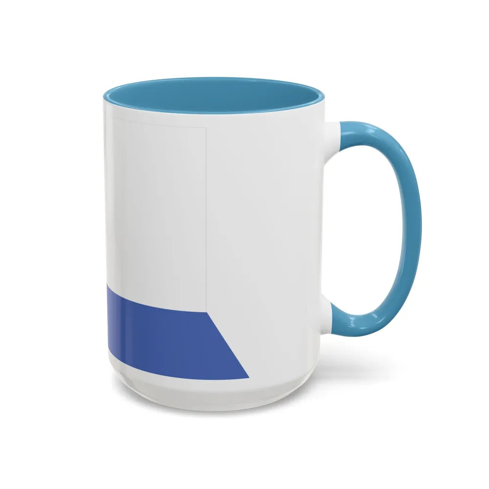 Flag of Irkutsk Russia - Accent Coffee Mug-Go Mug Yourself