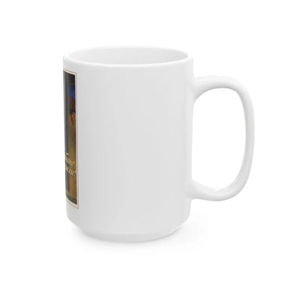 Soviet Era Poster 586 - White Coffee Mug-Go Mug Yourself