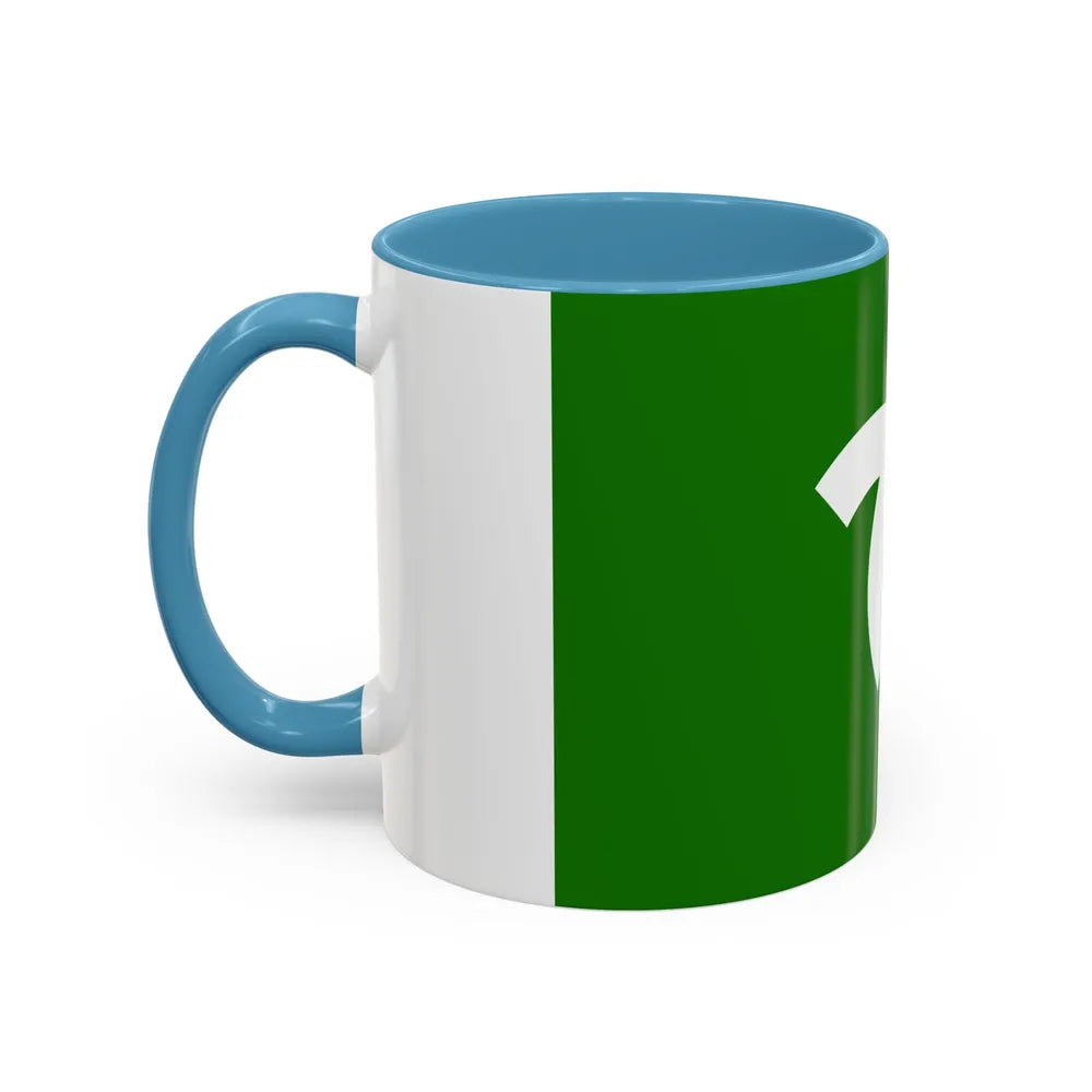 Flag of Kobe Japan - Accent Coffee Mug-Go Mug Yourself