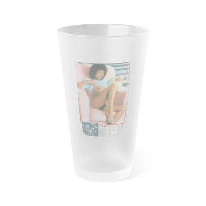 Ola Ray #98 (Vintage Female Icon) Frosted Pint 16oz-16oz-Frosted-Go Mug Yourself