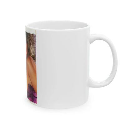 Linda Blair #209 - Topless (Vintage Female Icon) White Coffee Mug-Go Mug Yourself