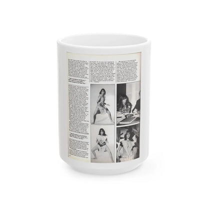 Caroline Munro #369 - Starbust Mag. #24 August '80 (Vintage Female Icon) White Coffee Mug-15oz-Go Mug Yourself