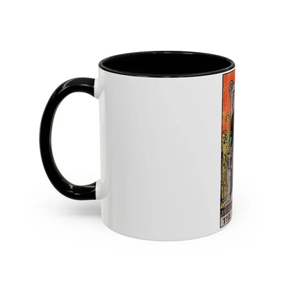 The Emperor (Tarot Card) Accent Coffee Mug-Go Mug Yourself