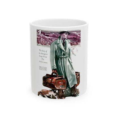 Escape, 1933 - White Coffee Mug-11oz-Go Mug Yourself