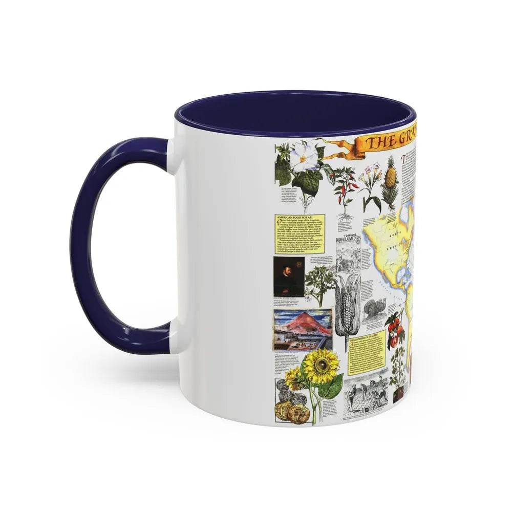 The Grand Exchange (1992) (Map) Accent Coffee Mug-Go Mug Yourself