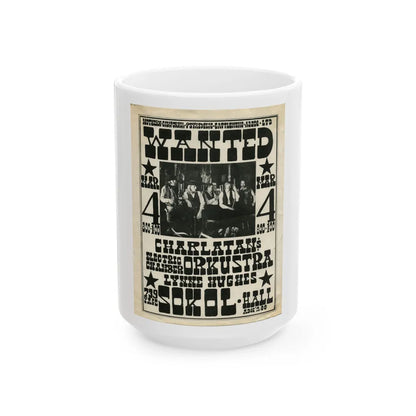 Charlatans - 1966 (Music Poster) White Coffee Mug-15oz-Go Mug Yourself