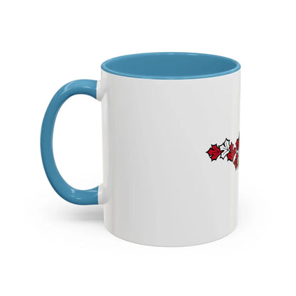 Canadian Helm - Accent Coffee Mug-Go Mug Yourself