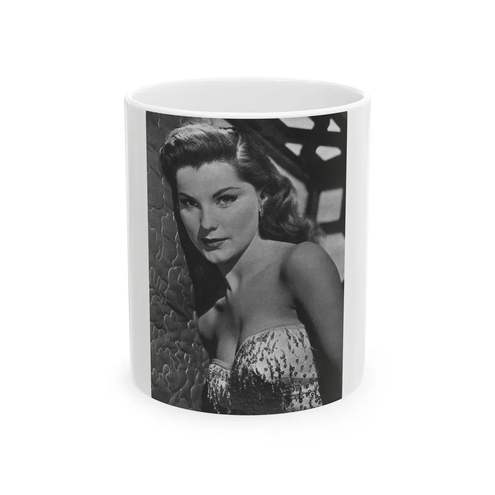 Debra Paget #357 (Vintage Female Icon) White Coffee Mug-11oz-Go Mug Yourself