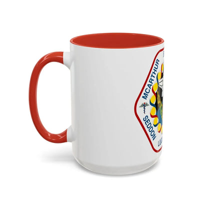 STS 58 (NASA) Accent Coffee Mug-Go Mug Yourself