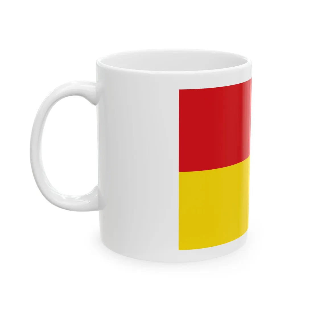 Afbeelding OostendeVlag (Belgium) White Coffee Mug - Go Mug Yourself