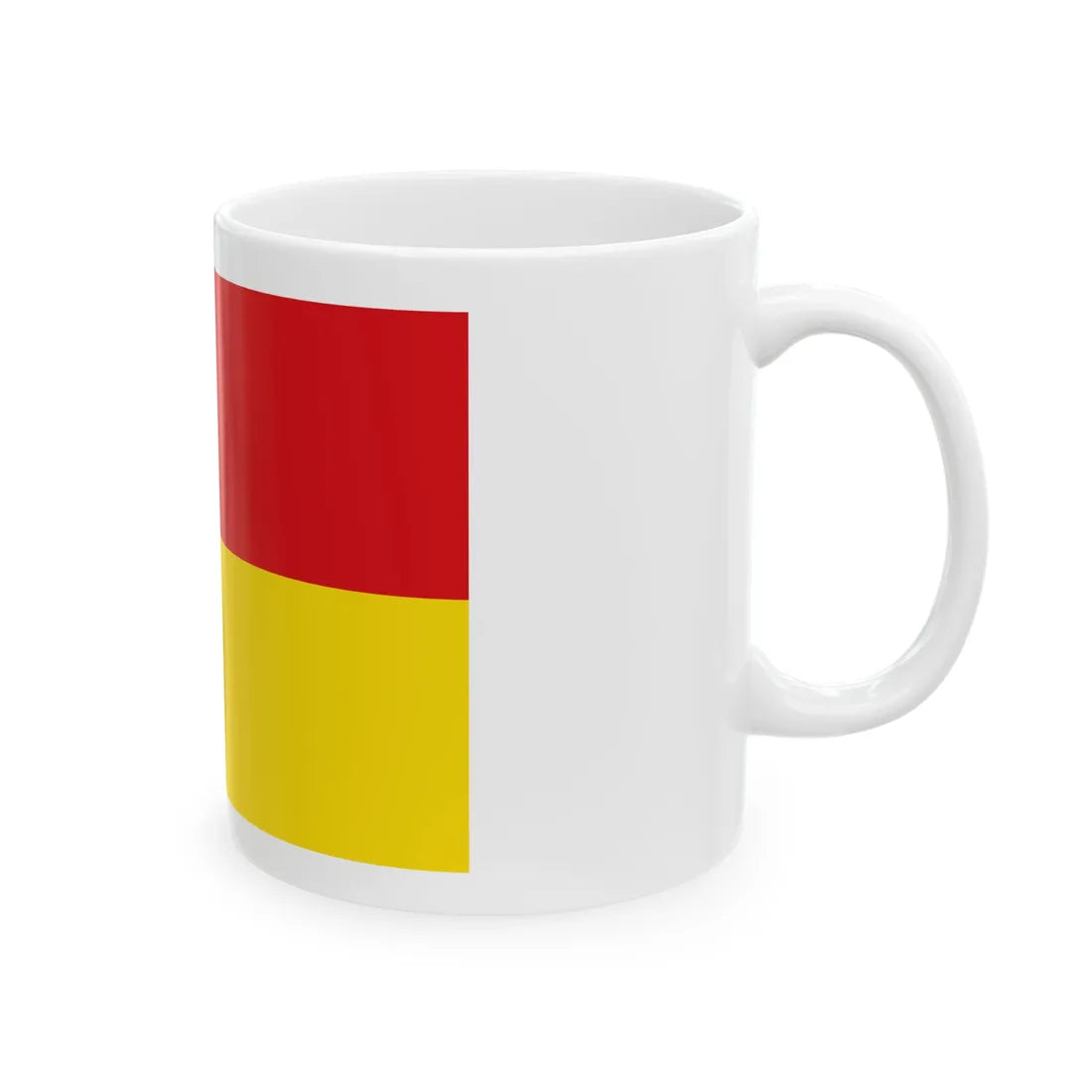 Afbeelding OostendeVlag (Belgium) White Coffee Mug - Go Mug Yourself