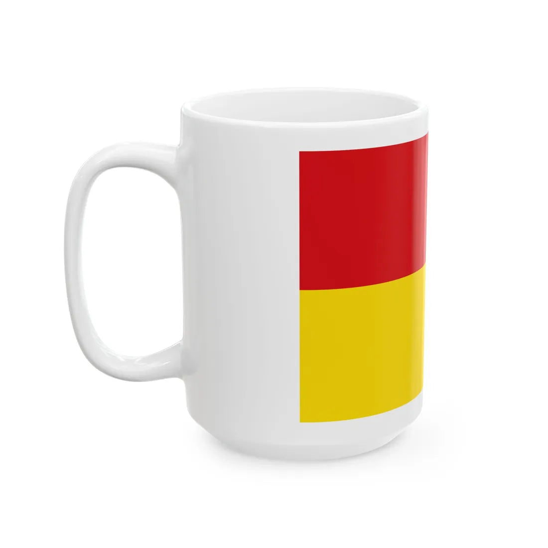 Afbeelding OostendeVlag (Belgium) White Coffee Mug - Go Mug Yourself