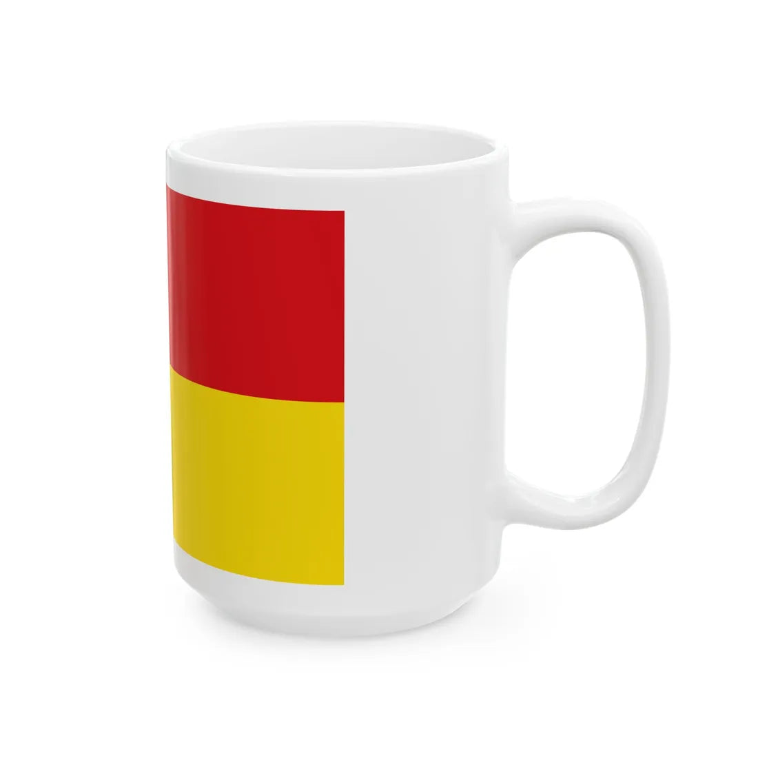 Afbeelding OostendeVlag (Belgium) White Coffee Mug - Go Mug Yourself