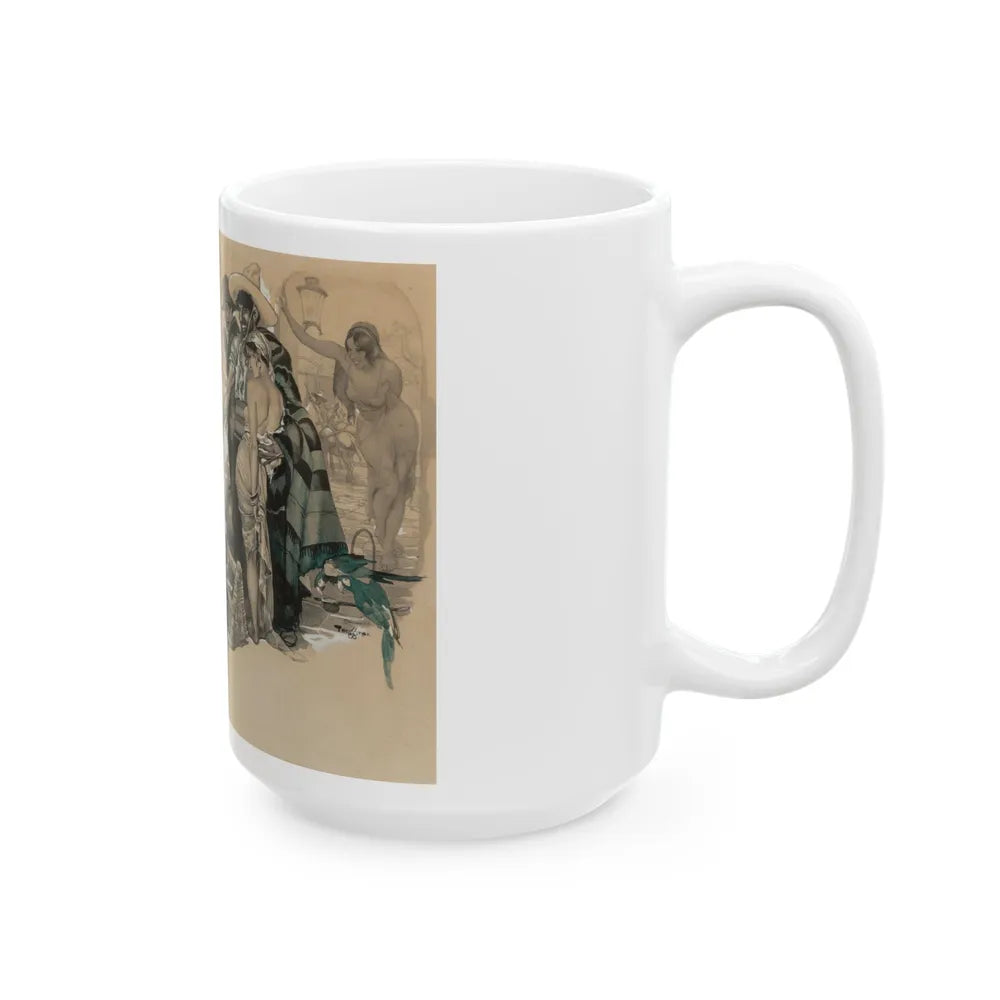 Death at a Brothel - White Coffee Mug-Go Mug Yourself