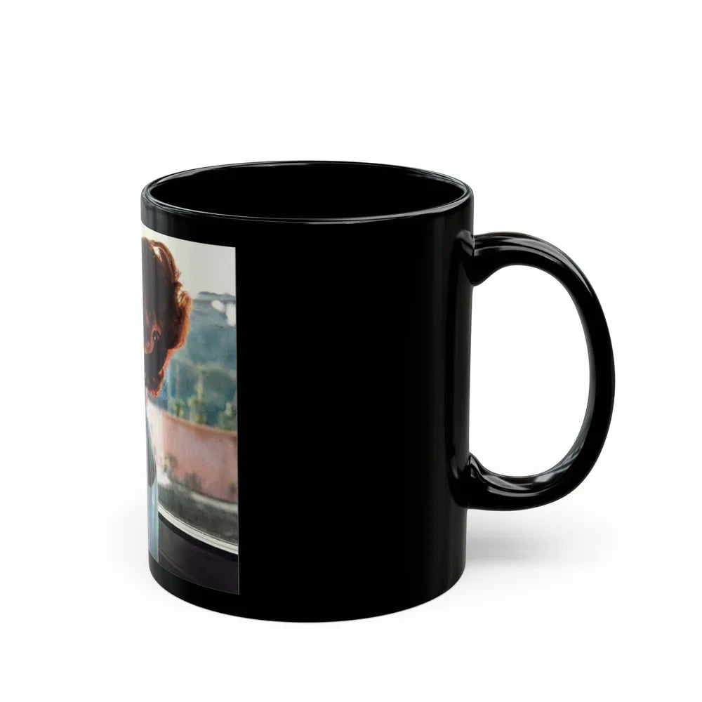 Tina Louise #95 - See through night gown (Vintage Female Icon) Black Coffee Mug-Go Mug Yourself