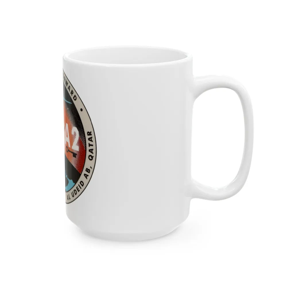 AFCENT A2 Forward (U.S. Air Force) White Coffee Mug-Go Mug Yourself