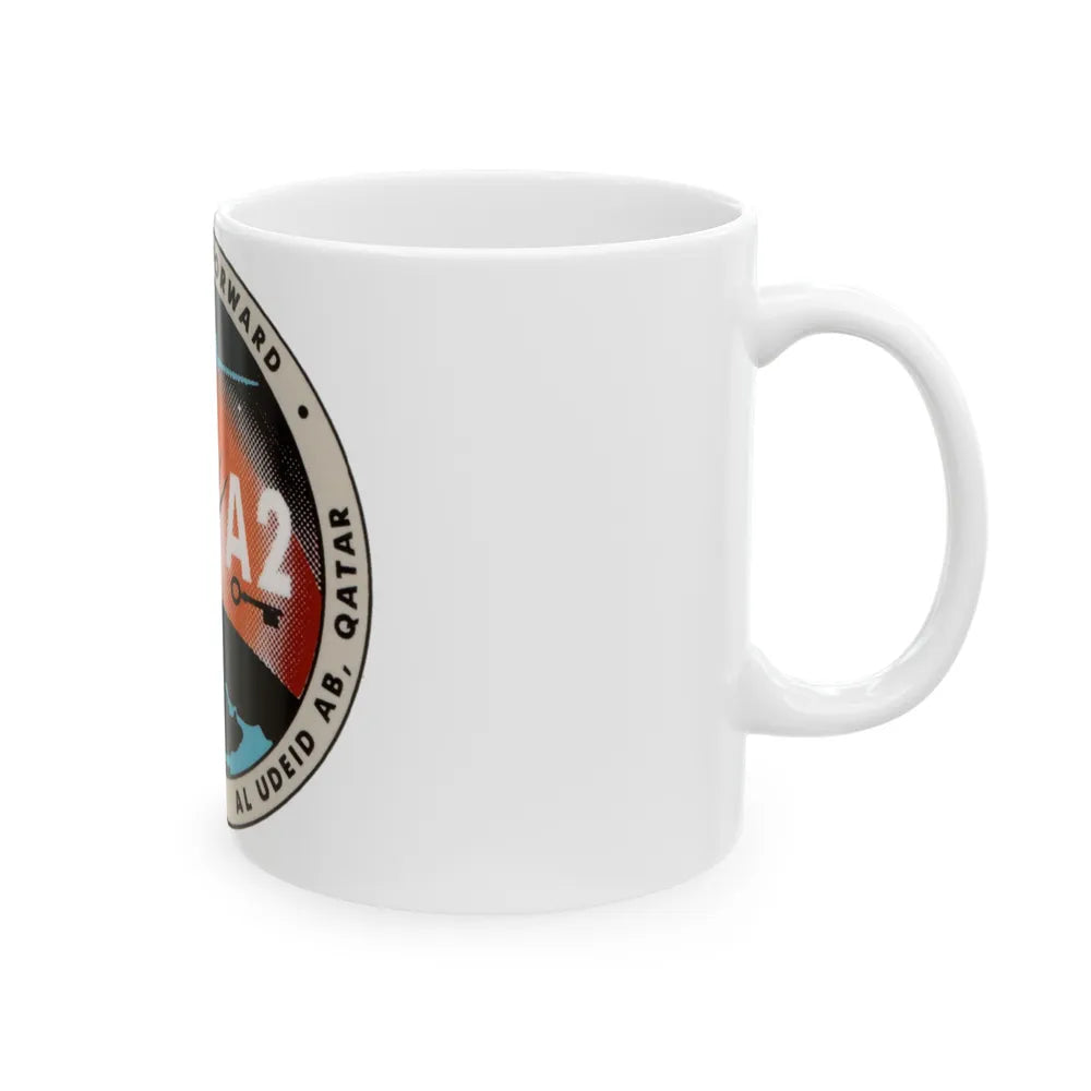 AFCENT A2 Forward (U.S. Air Force) White Coffee Mug-Go Mug Yourself