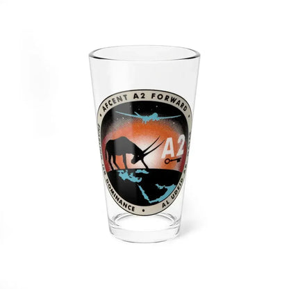 AFCENT A2 Forward (U.S. Air Force) Pint Glass 16oz 16oz - Go Mug Yourself