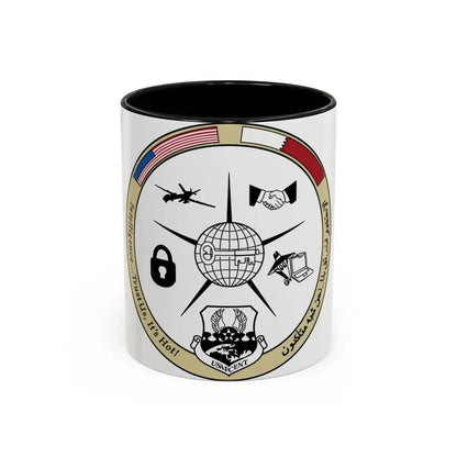 AFCENT Intelligence (U.S. Air Force) Accent Coffee Mug 11oz Black - Go Mug Yourself