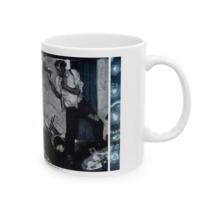 Fox Fire (2), Cosmopolitan, November 1932 - White Coffee Mug-Go Mug Yourself