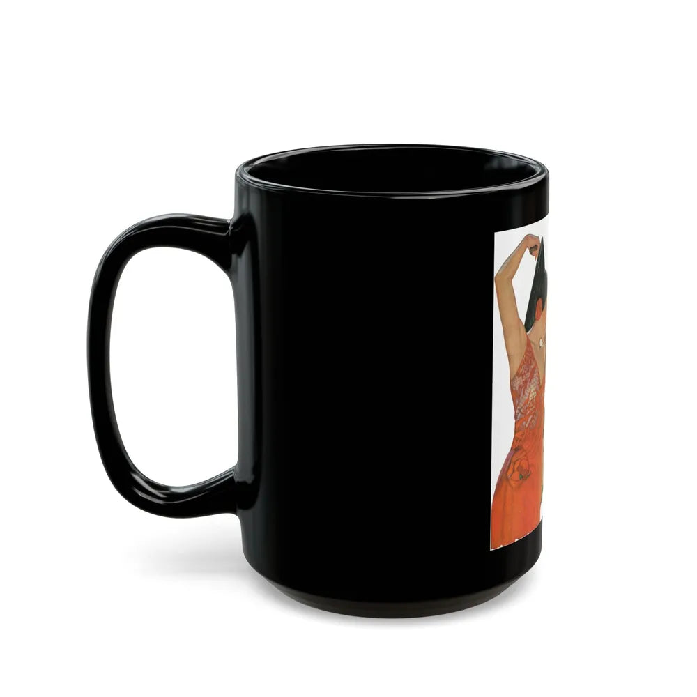 Cuba Libre, Liberty magazine cover, March 2, 1929 - Black Coffee Mug-Go Mug Yourself