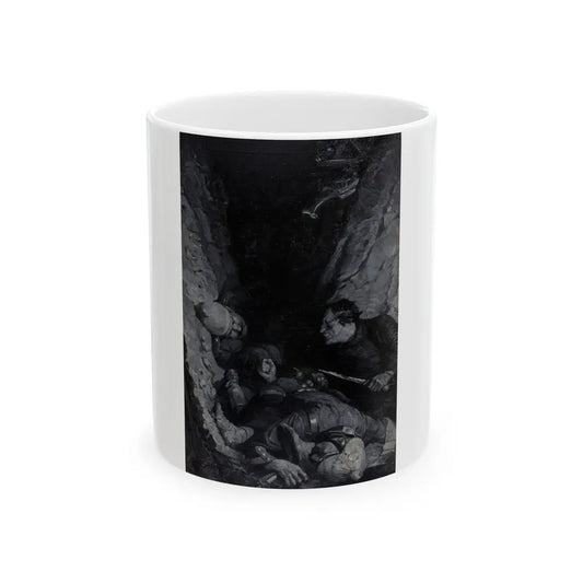 For the Great Father, Scribner's magazine interior illustration, March 1917 - White Coffee Mug-11oz-Go Mug Yourself