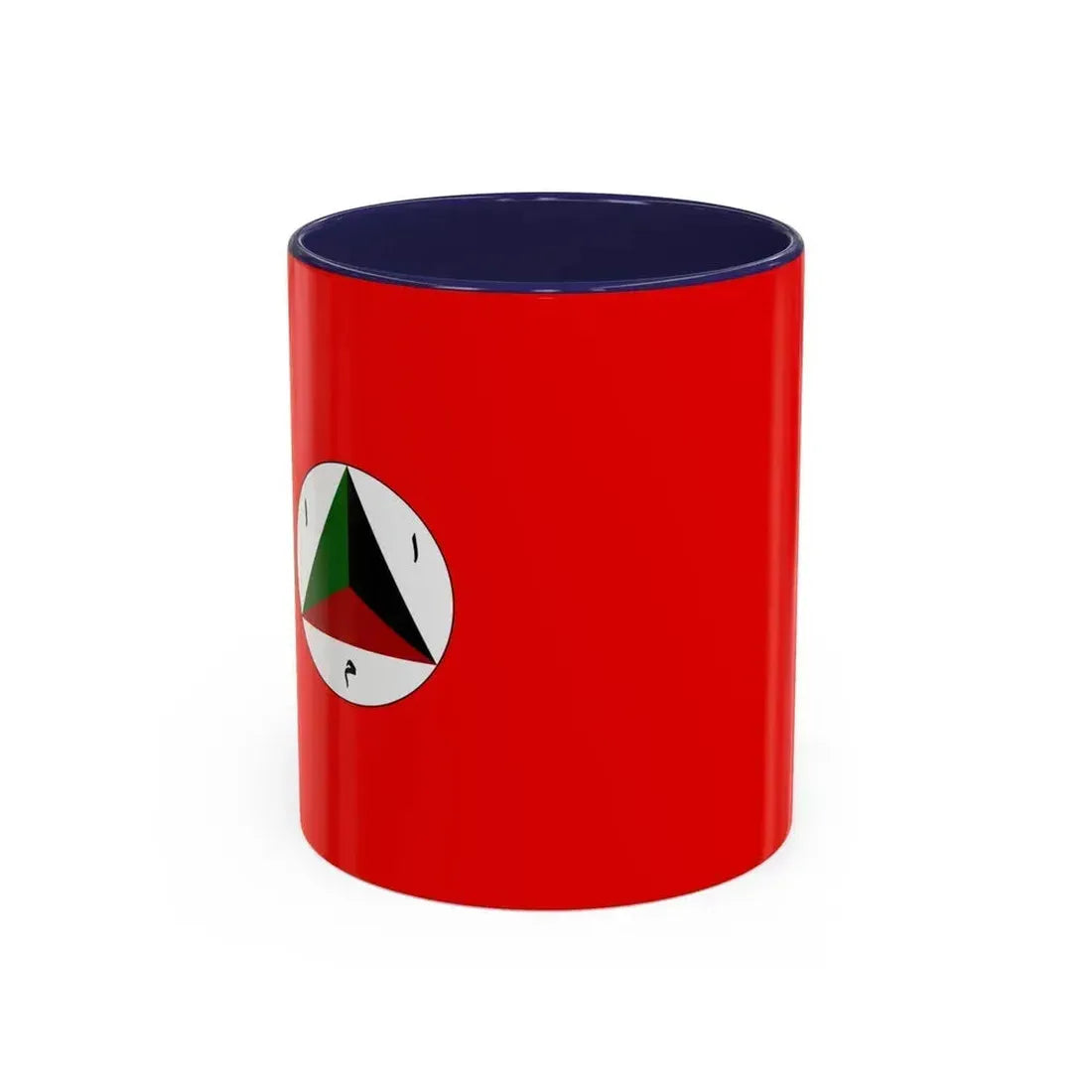 Afghan Army Flag 1978 - Accent Coffee Mug 11oz Navy - Go Mug Yourself